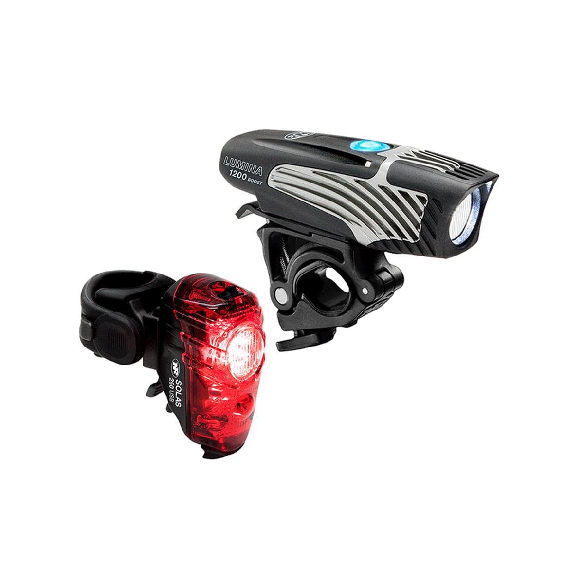 Niterider Lumina 1200 Boost/Solas 250 Combo Light Set: Black