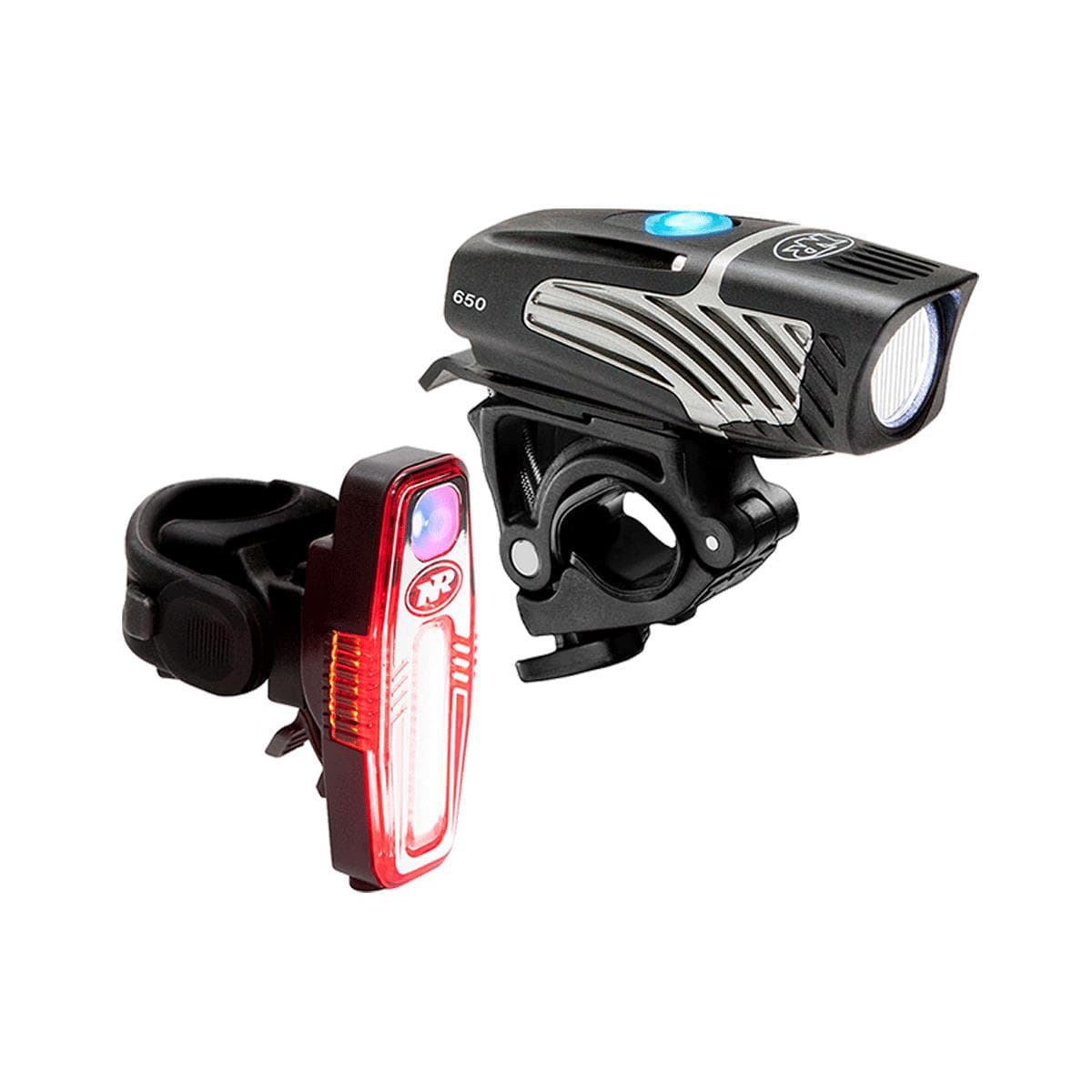 Niterider Lumina Micro 650 / Sabre 80 Combo Light Set: Black