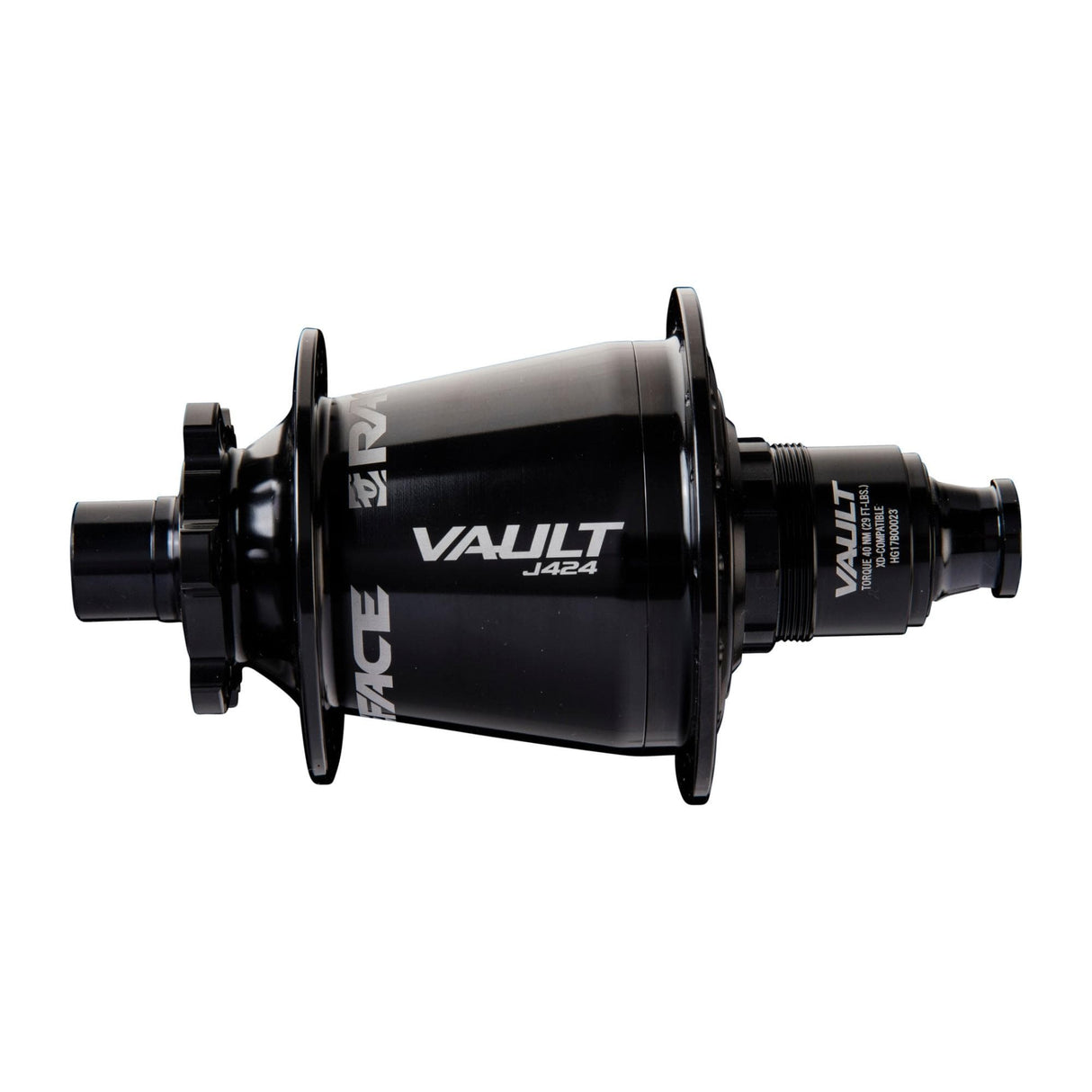 Race Face Vault J Bend Hub Rear 148x12mm BST 424J 28H XD Driver Black