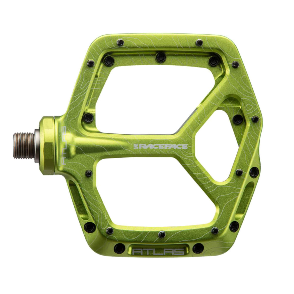 Race Face Atlas Pedals 2022 Green