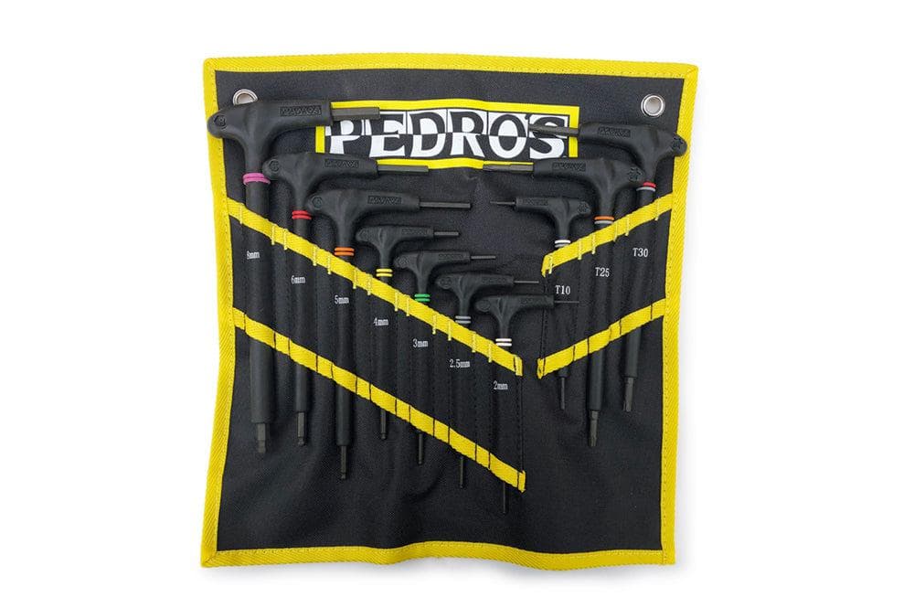 Pedro's Pro Tl Hex Torx Set Ii & Pouch - Black