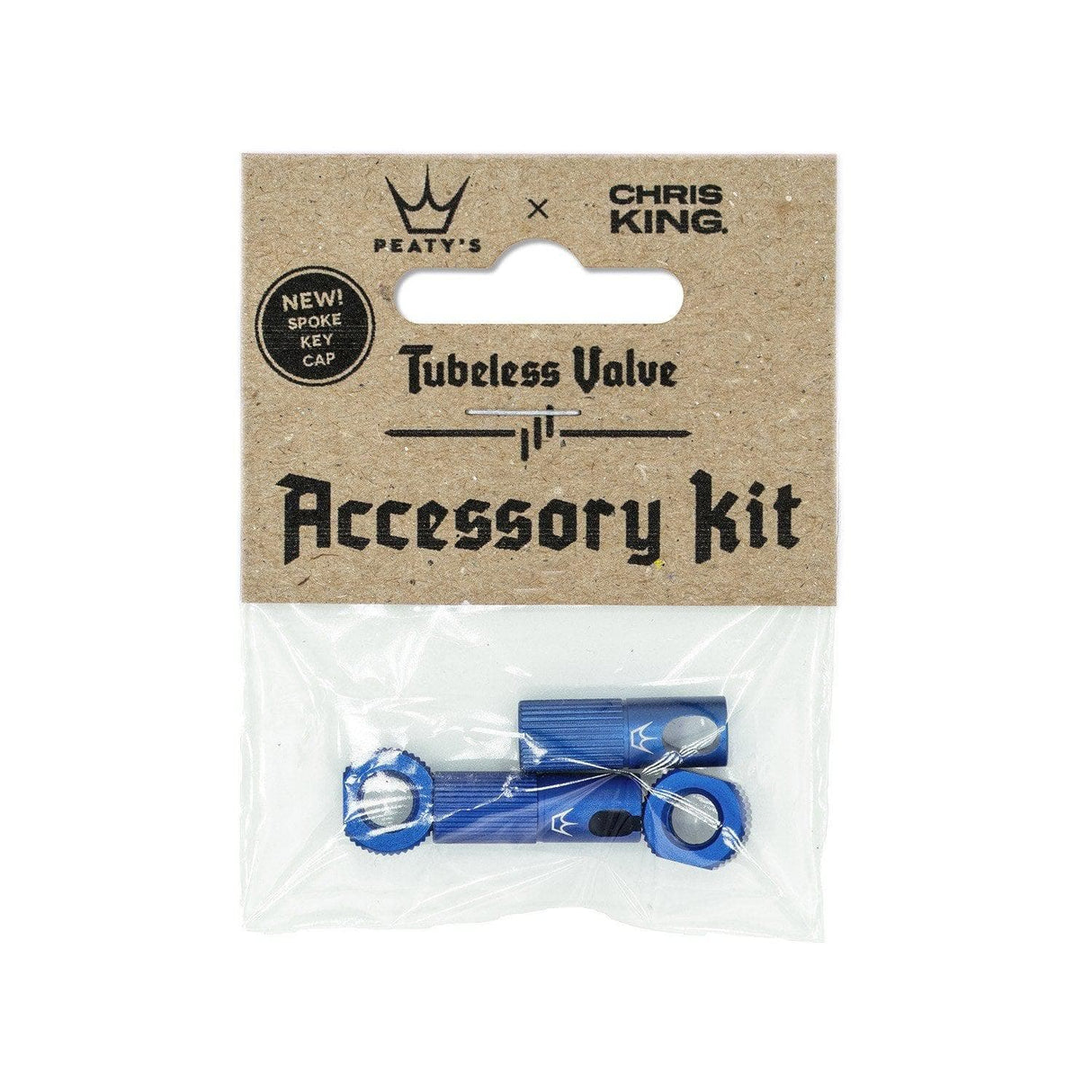 Peaty's x Chris King Tubeless Valve Accessory Kit Navy