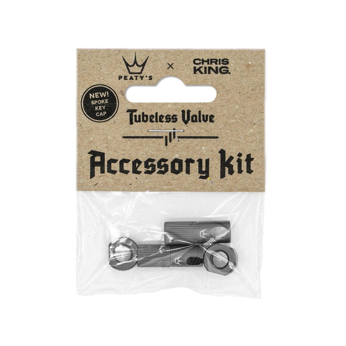 Peaty's x Chris King Tubeless Valve Accessory Kit Slate