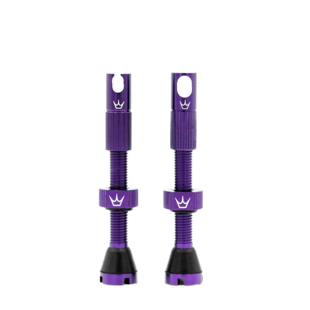 Peaty's x Chris King Tubeless MK2 Valves 42mm Violet