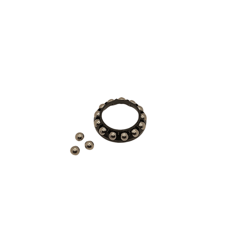 Shimano Spares FH-M640 complete hub axle; 10 mm