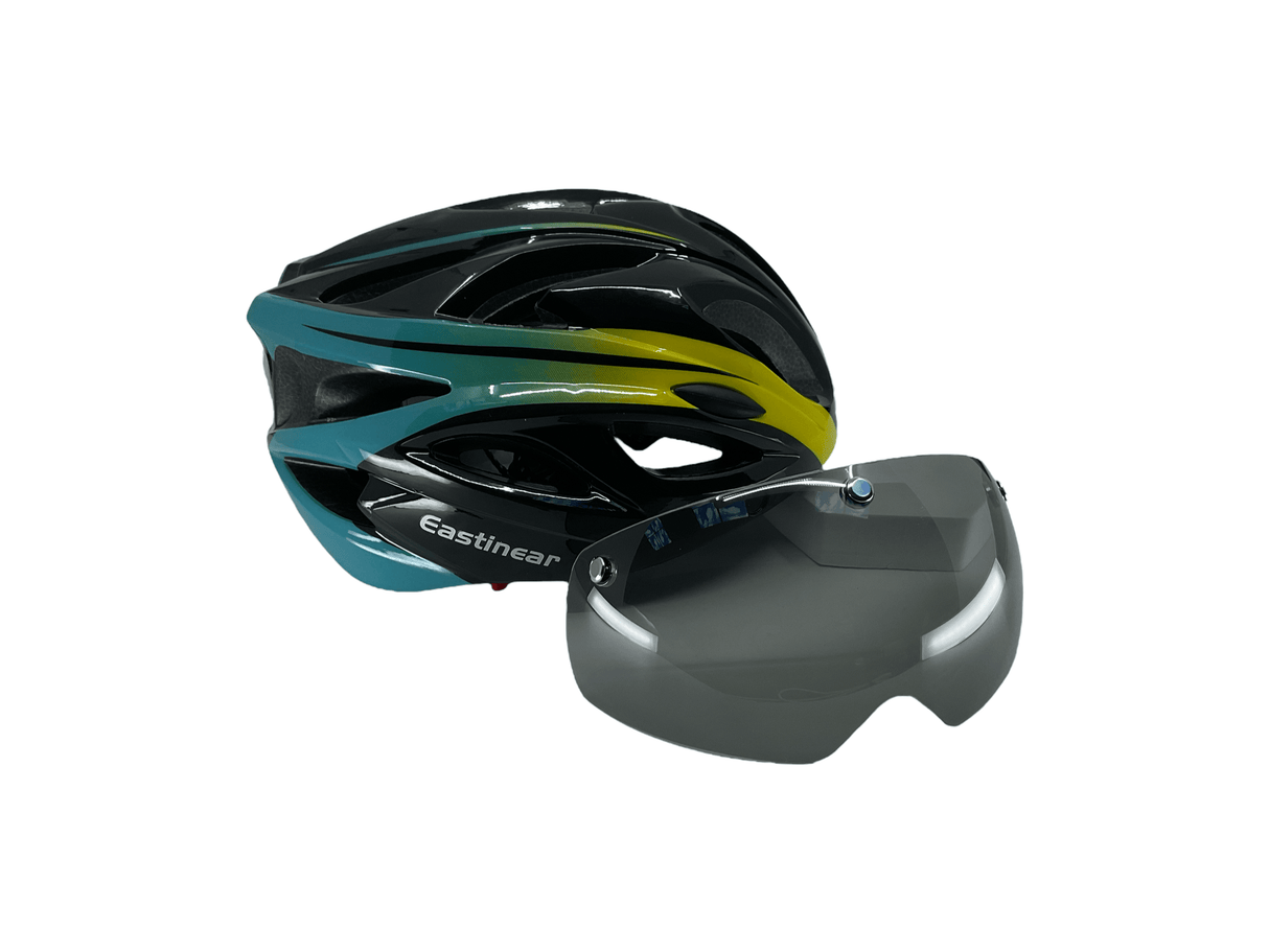 Eastinear Adult Helmet - Blue/Yellow M/L 56-62cm