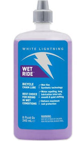 8 White Lightning WET RIDE Heavy Lube 8oz / 240ml