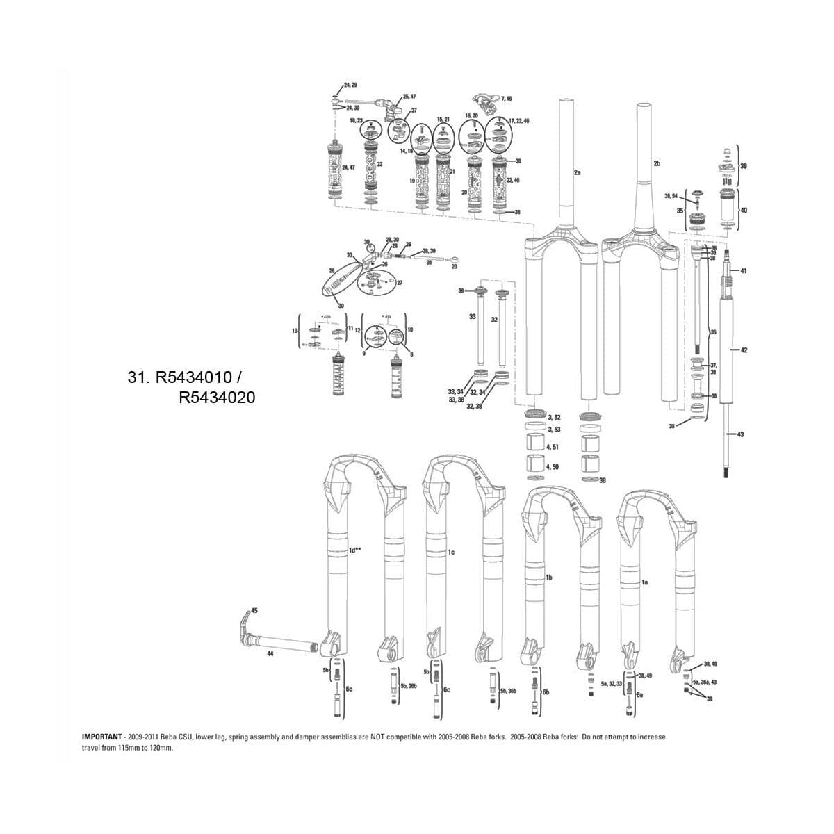 Rockshox Xloc Hydraulic Hose 460Mm Silver Adjuster (Use With Suspension Fluid Only) (10 Pcs):