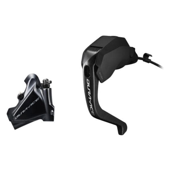 Shimano ST-R9180 hydraulic disc, Di2 E-tube STI TT set, flat mount calliper, left rear