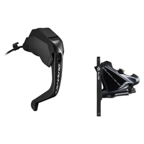 Shimano ST-R9180 hydraulic disc, Di2 E-tube STI TT set, flat mount calliper, right front