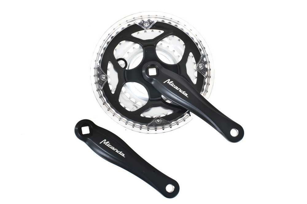 Raleigh Chainset 42/34/24 X 170mm - 170mm - Silver