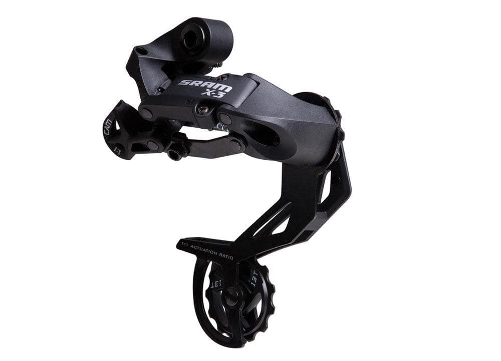 Sram X.3 Rear Derailleur - Long Cag - Black