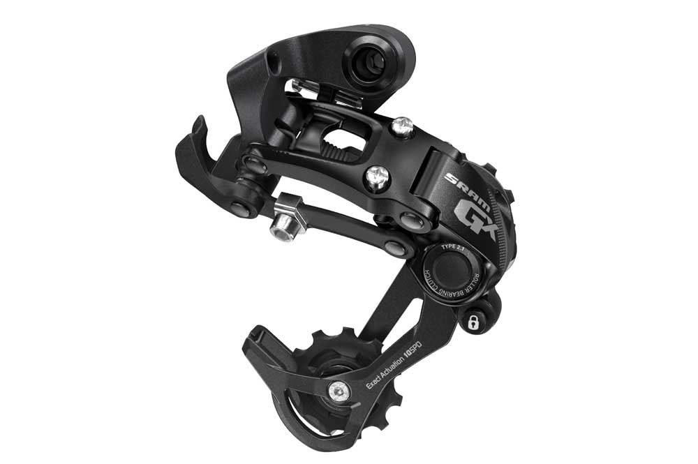 Sram GX Type 2.1 10Spd Medium Cage Blk - Black