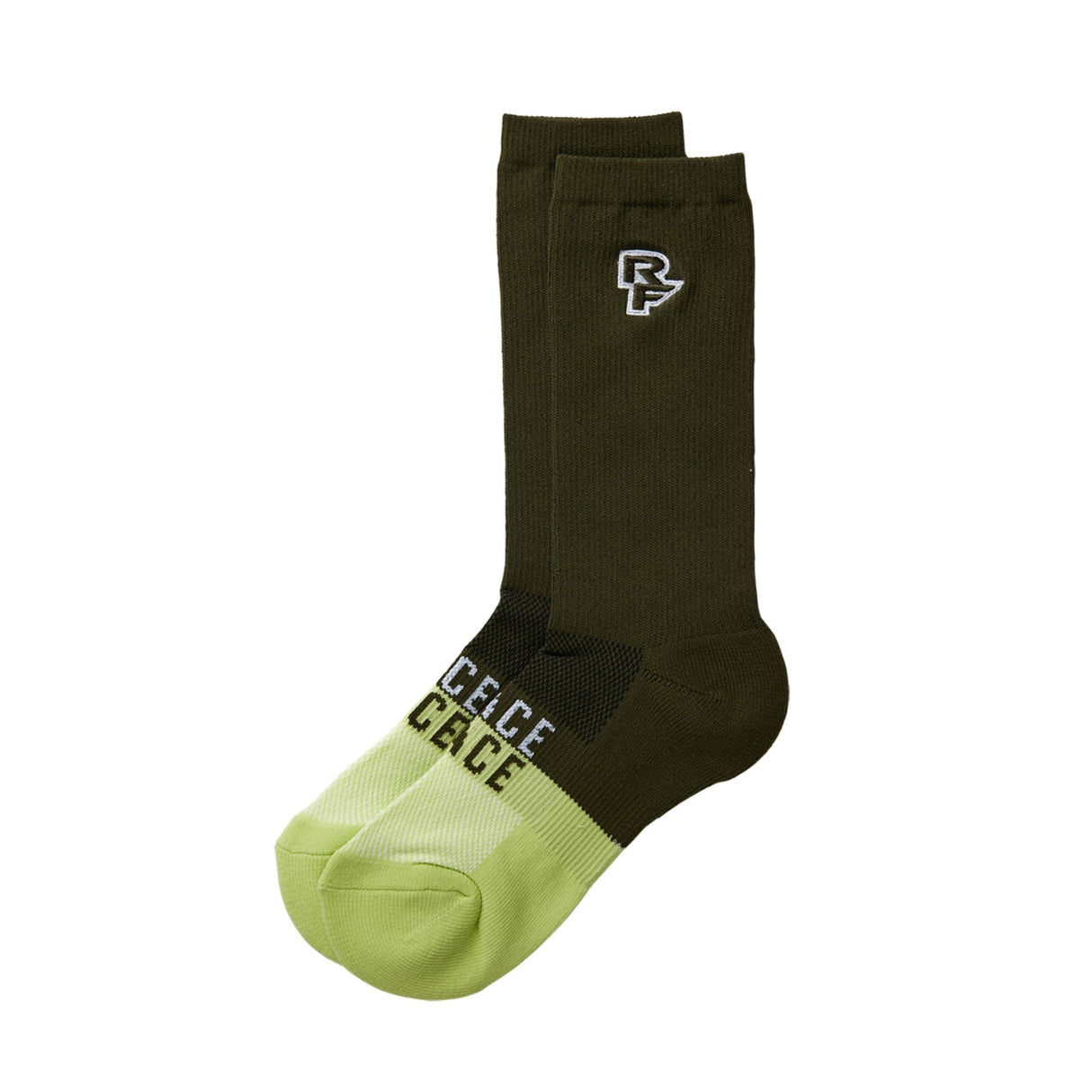 Race Face Far Out Socks 2022 Green L/XL