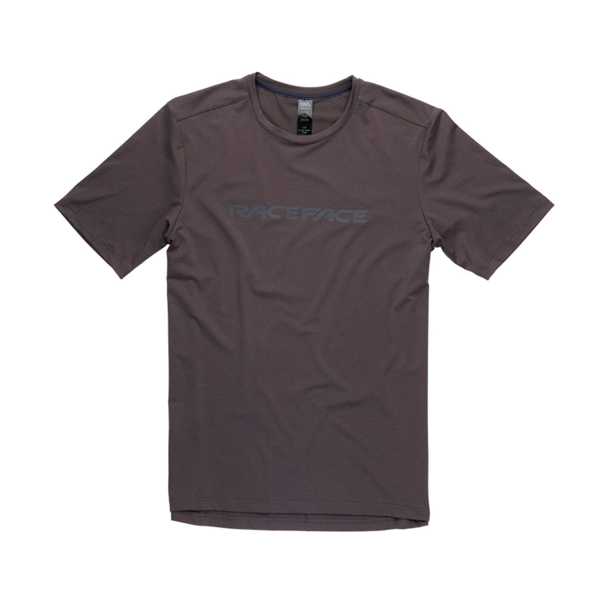 Race Face Commit Short Sleeve Tech Top 2022 Charcoal L