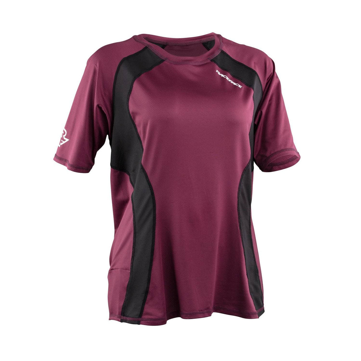 Race Face Traverse Women's Short Sleeve Jersey 2020 Bordeaux S