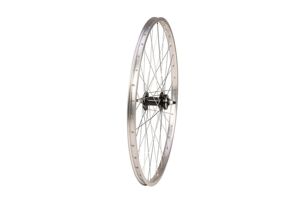 Tru-build wheels 26 X 1.75  Front Disc Wheel, Silver - Front - Silver