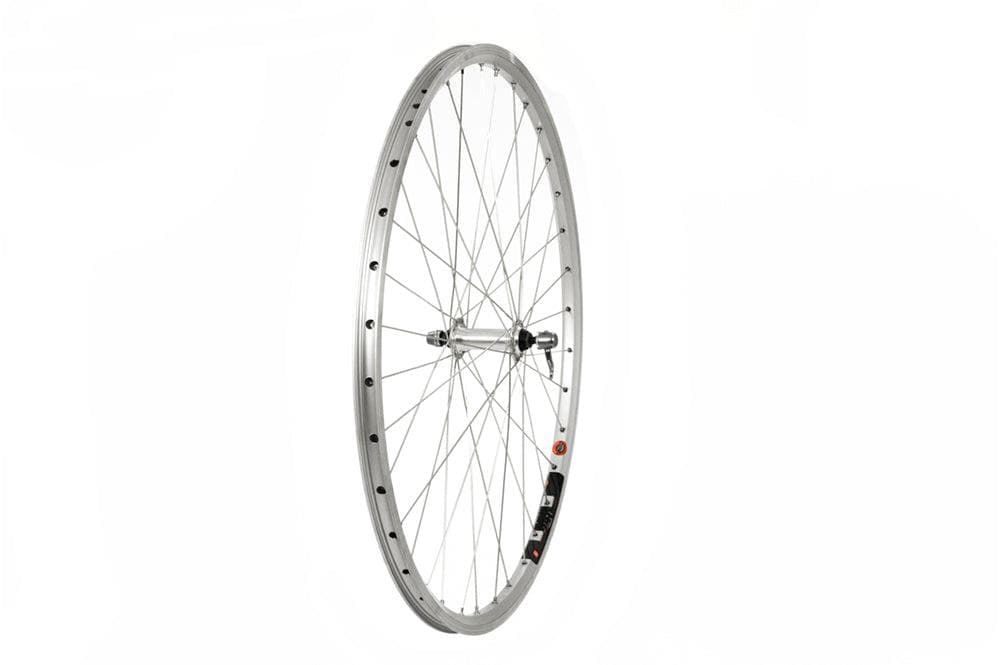 Tru-build wheels 700C Front Trekking Wheel, Alloy Hub, Mach1 240 Rim, 36H, Si - Front - Silver