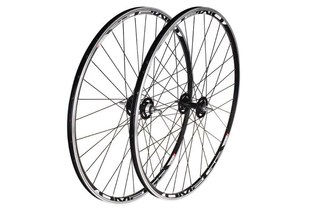 Tru-build wheels 700C Front Track Wheel, Mach 1 Omega, 32H, Black. - Front - Black