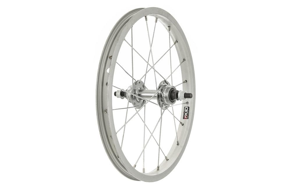 Tru-build wheels 16 X 1.75  Junior Rear Wheel (Single Speed) - Rear - Silver