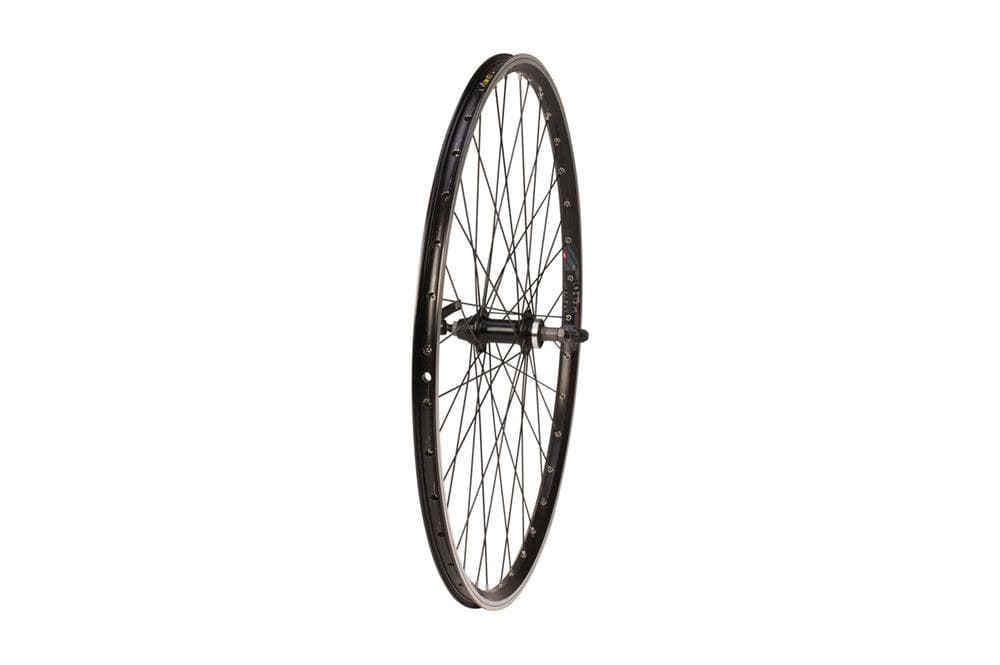 Tru-build wheels 700C Rear Wheel, Mach1 240 Rim, Black, Screw-On Hub (Qr) - Rear - Black