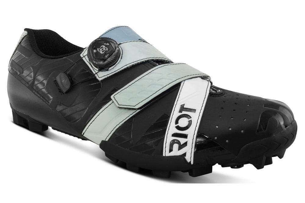 Bont RIOT MTB + BOA CYCLING SHOE BLACK / GREY WIDE 37