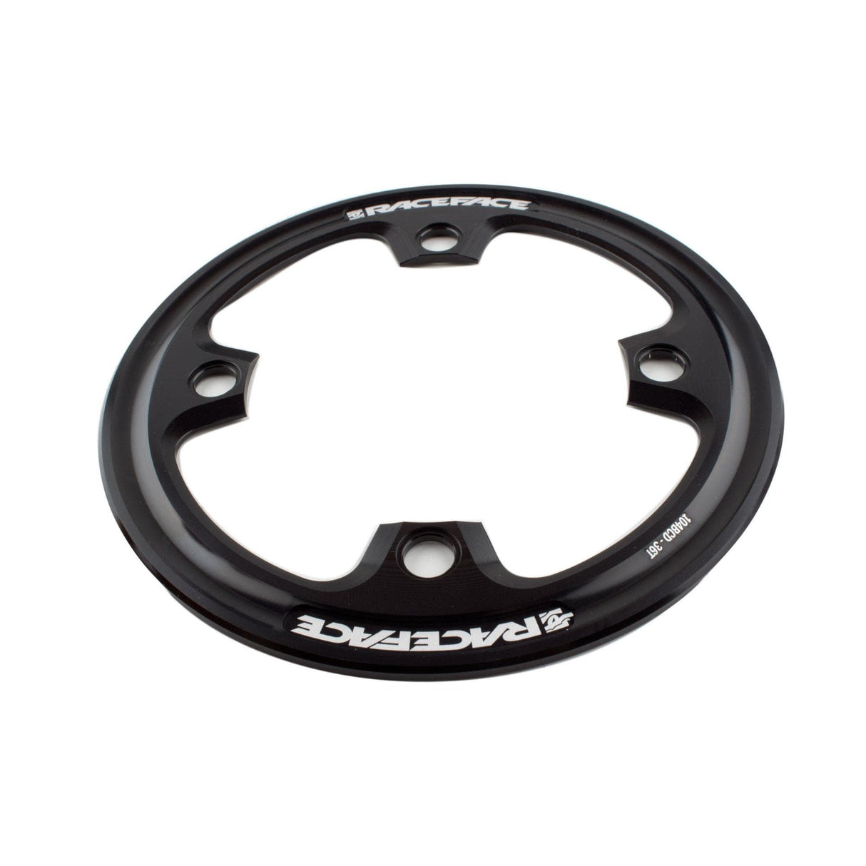 Race Face Offset Coloured Bashguard Black 36T