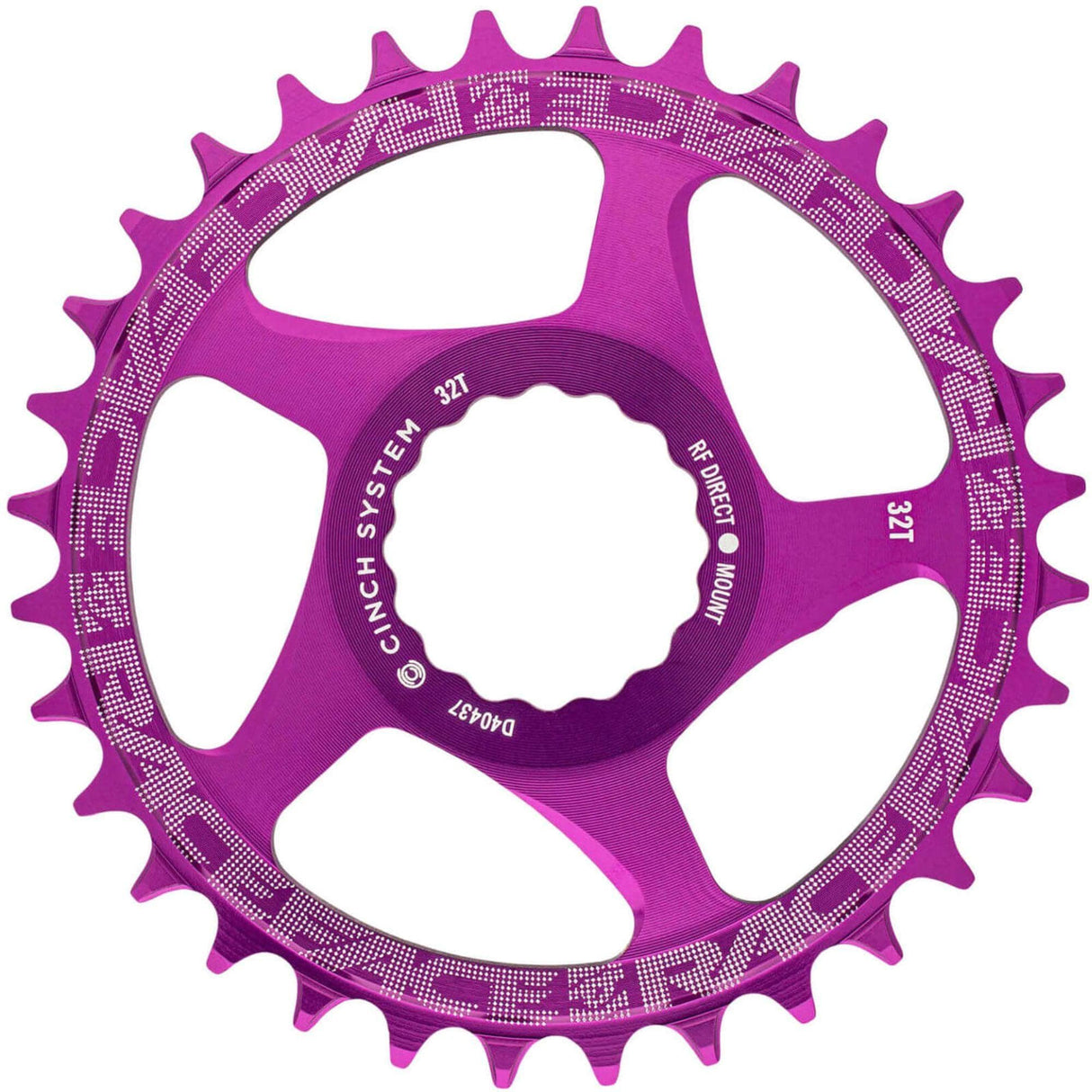 Race Face Direct Mount Narrow/Wide Single Chainring 36T Purple