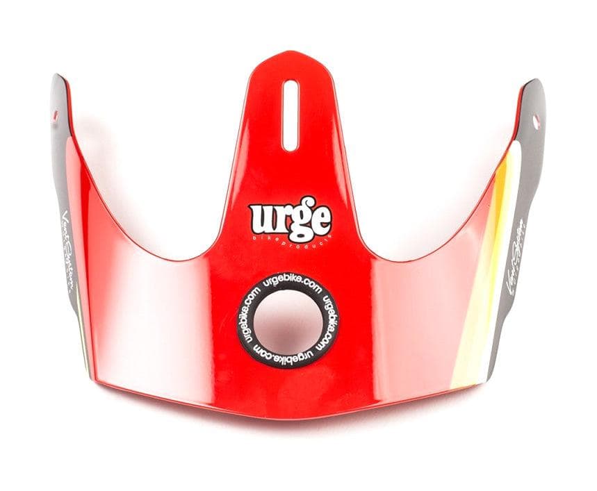 Urge Down-O-Matic Helmet Visor 2012 (Fakejet El Colorama, Red)