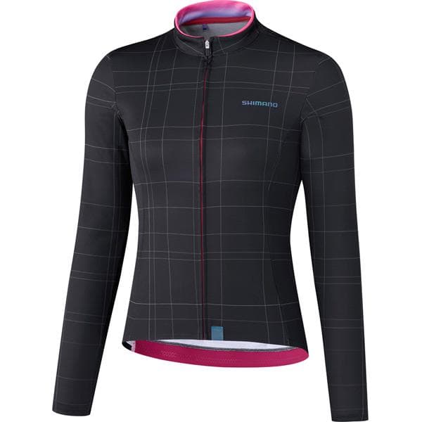 Shimano Clothing Women's Kaede Thermal Jersey; Black; Size M