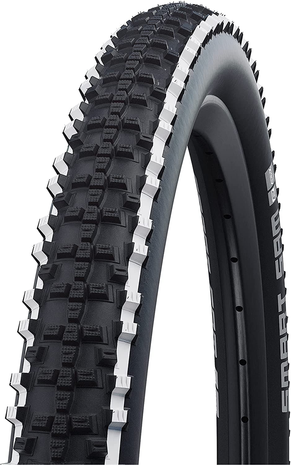 Schwalbe Smart Sam Performance, White Stripes - 26x2.25 - White