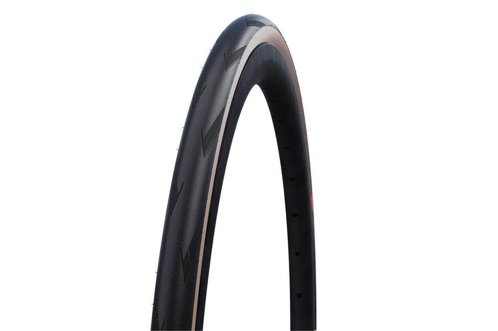 Schwalbe Pro One Tube, Folding, Transparent-Skin - 700x32C - Black