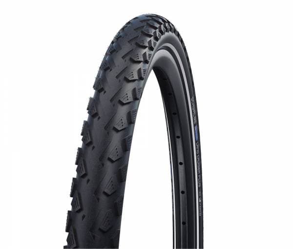 Schwalbe My22 Land Cruiser Plus Punctureguard, Black +Rflx - 28x2.15 - Black