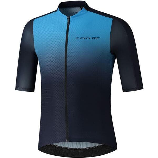 Shimano Clothing Men's; S-PHYRE FLASH Jersey; Blue; Size M