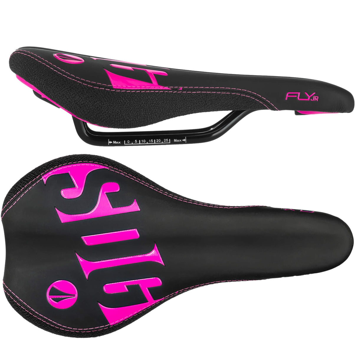 SDG Fly Junior Steel Saddle Black / Pink