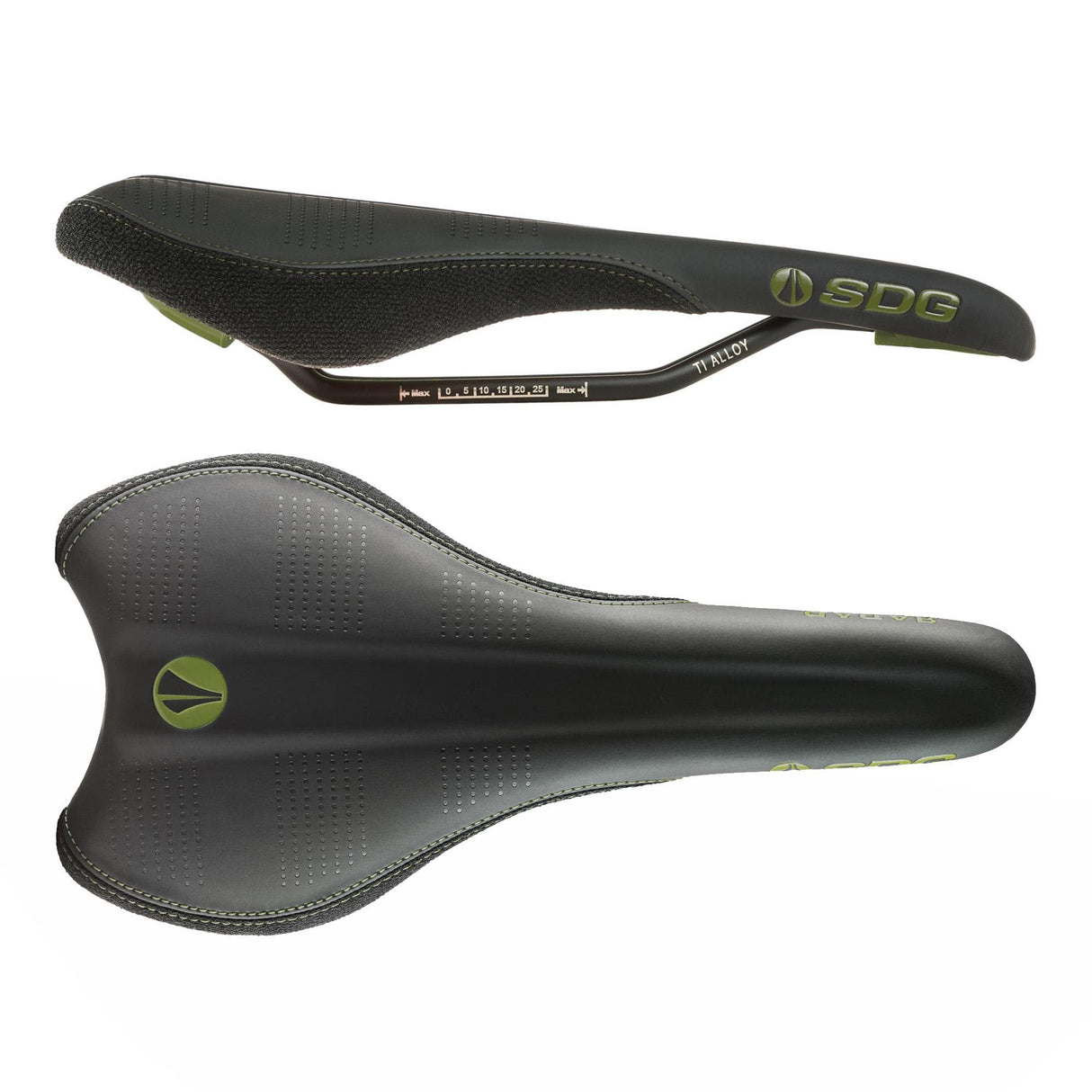 SDG Radar Ti-Alloy Saddle Olive