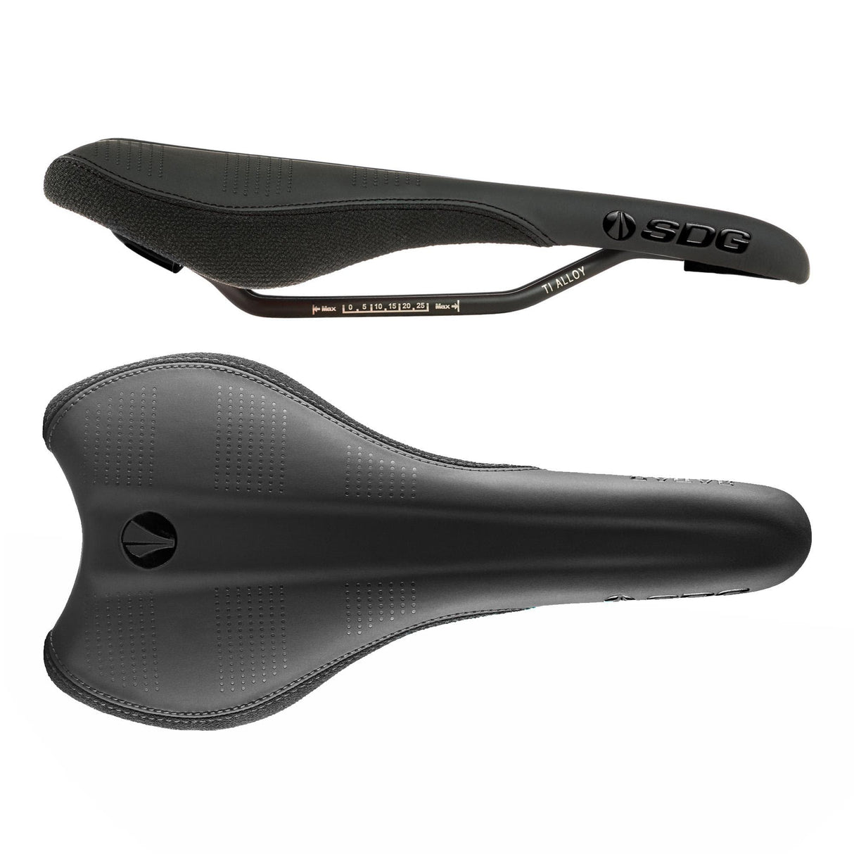 SDG Radar Cro-Mo Saddle Black