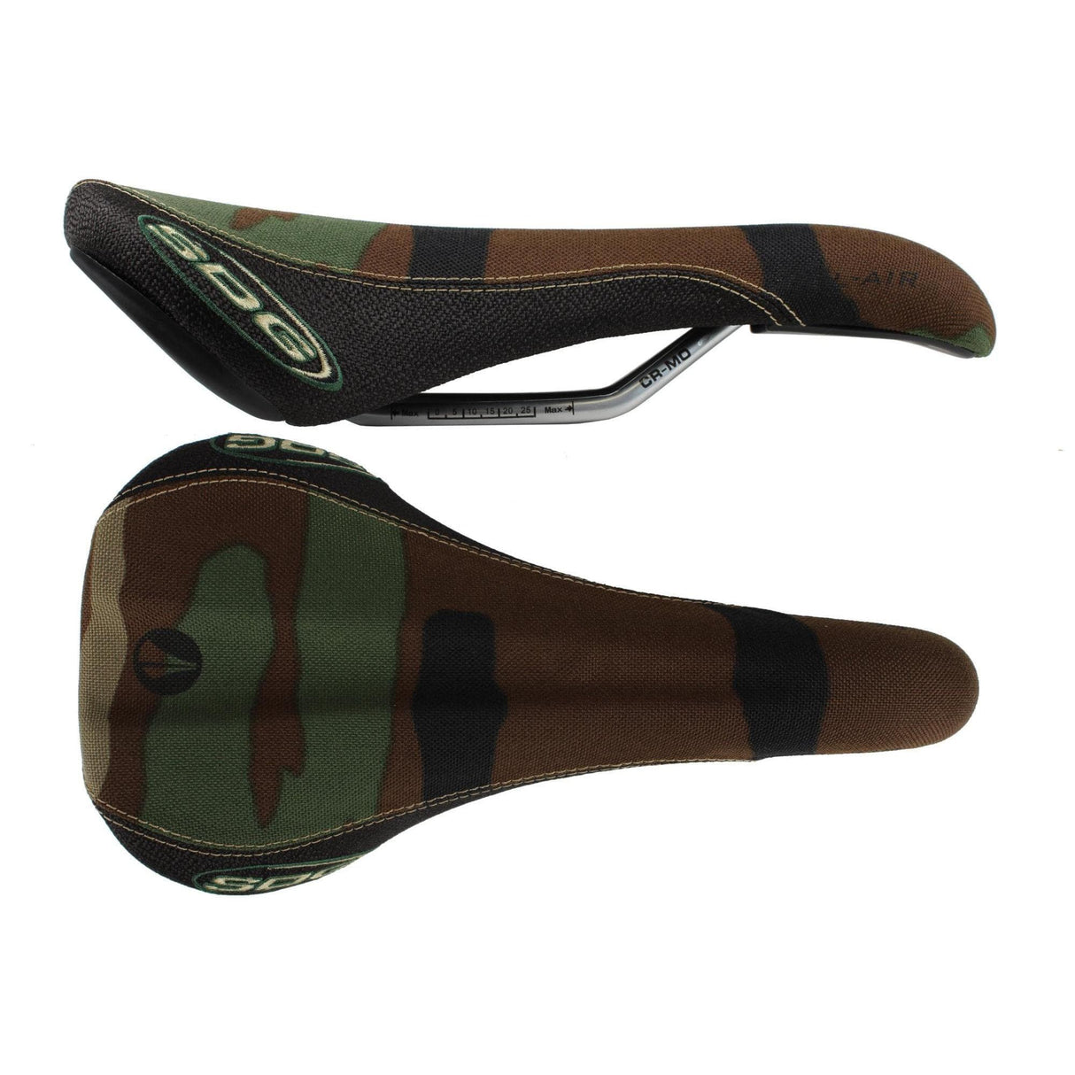 SDG Bel Air Cro-Mo Rail Saddle Army