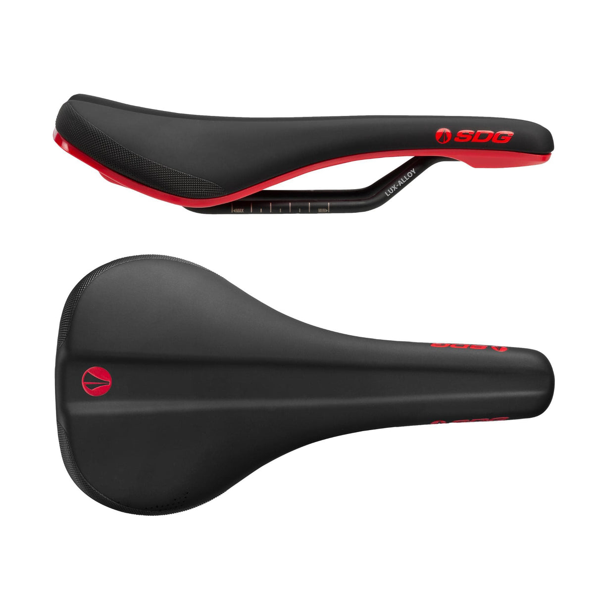 SDG Bel Air 3.0 Lux-Alloy Saddle Black / Red