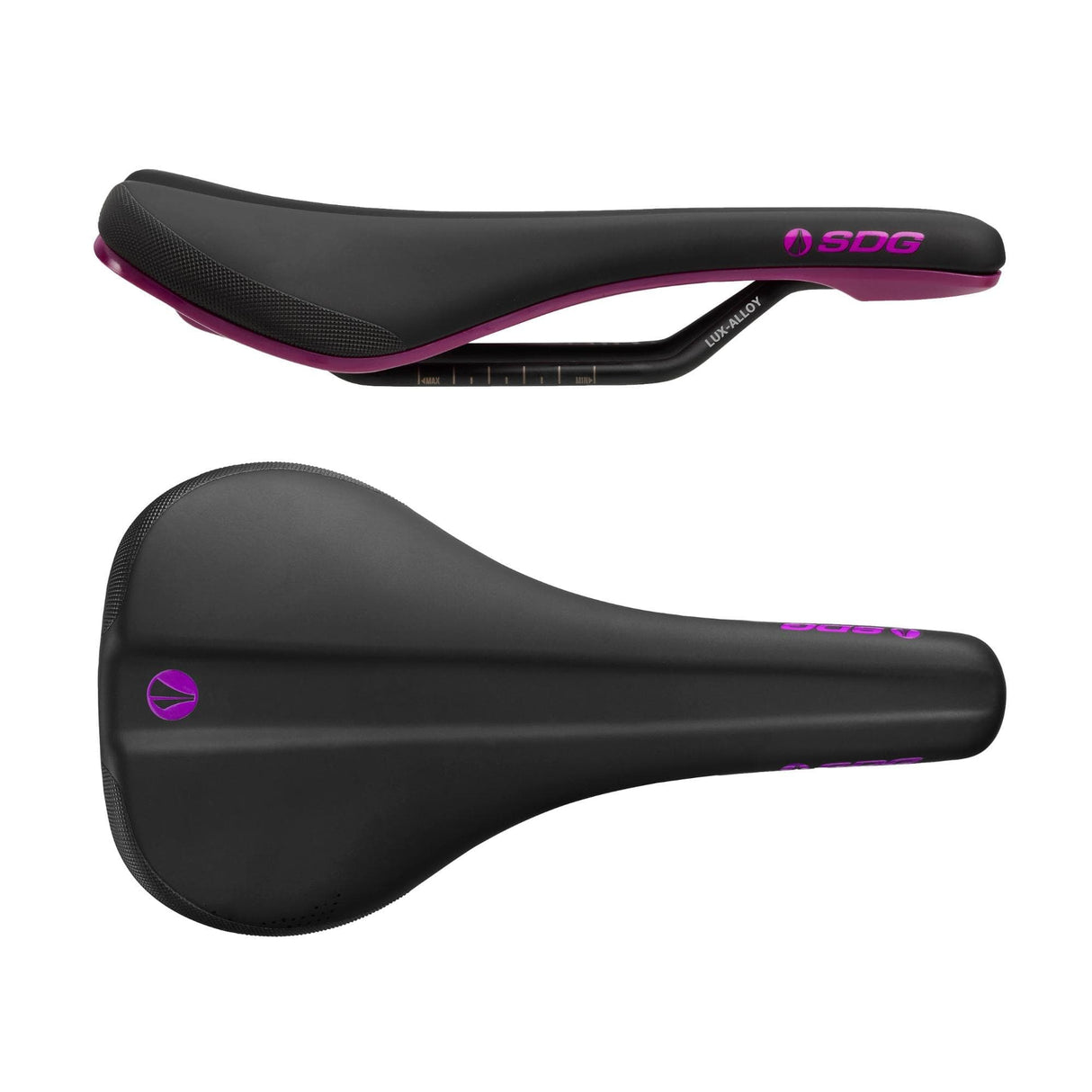 SDG Bel Air 3.0 Lux-Alloy Saddle Black / Purple