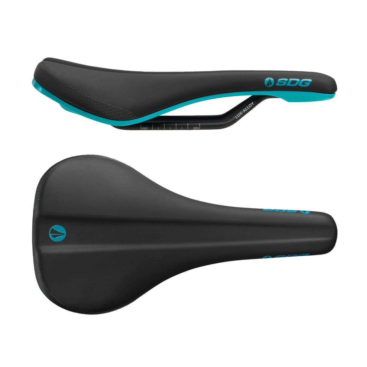 SDG Bel Air 3.0 Lux-Alloy Saddle Black / Turquoise