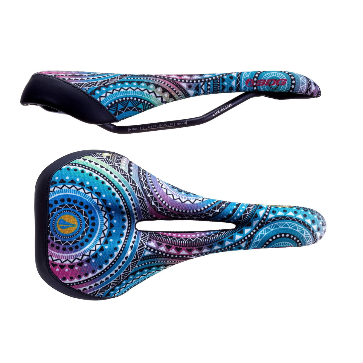 SDG Allure V2 Women's Lux-Alloy Saddle LrartUK Cornish Surf Print