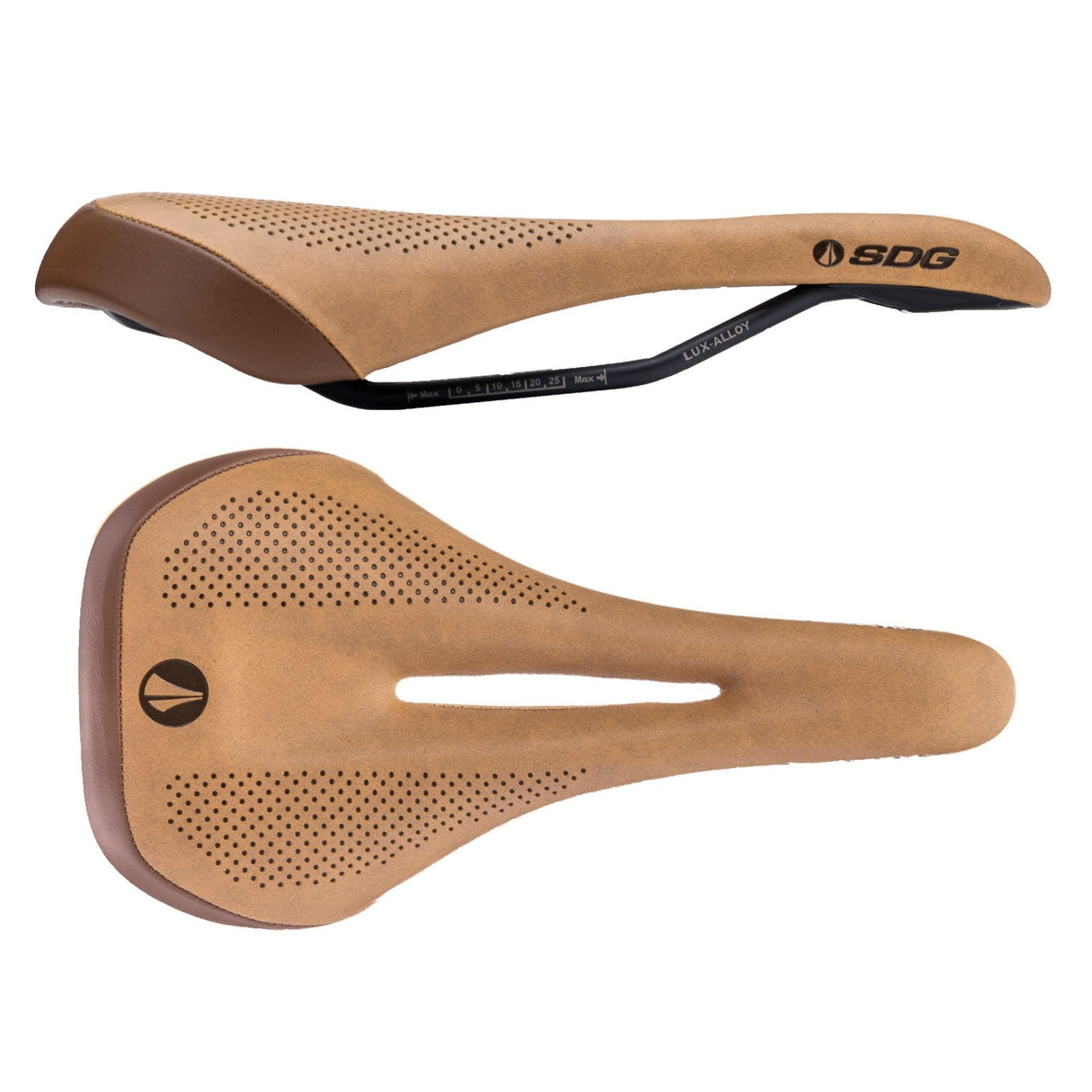 SDG Allure 2.0 Women's Lux-Alloy Saddle Brown Leather / Black