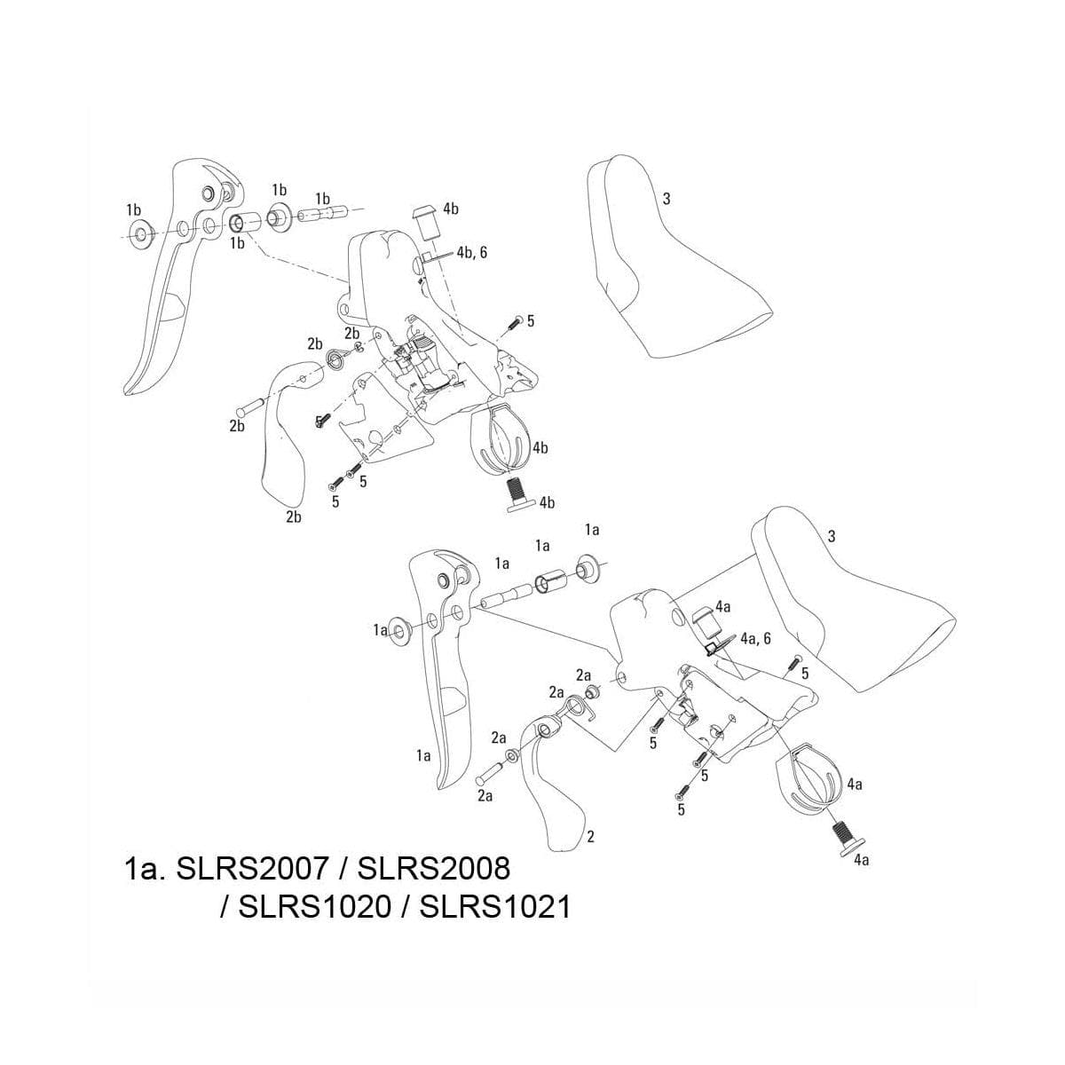 Sram Road Spare - Brake Lever Assy Kit For Force 2010 Left: