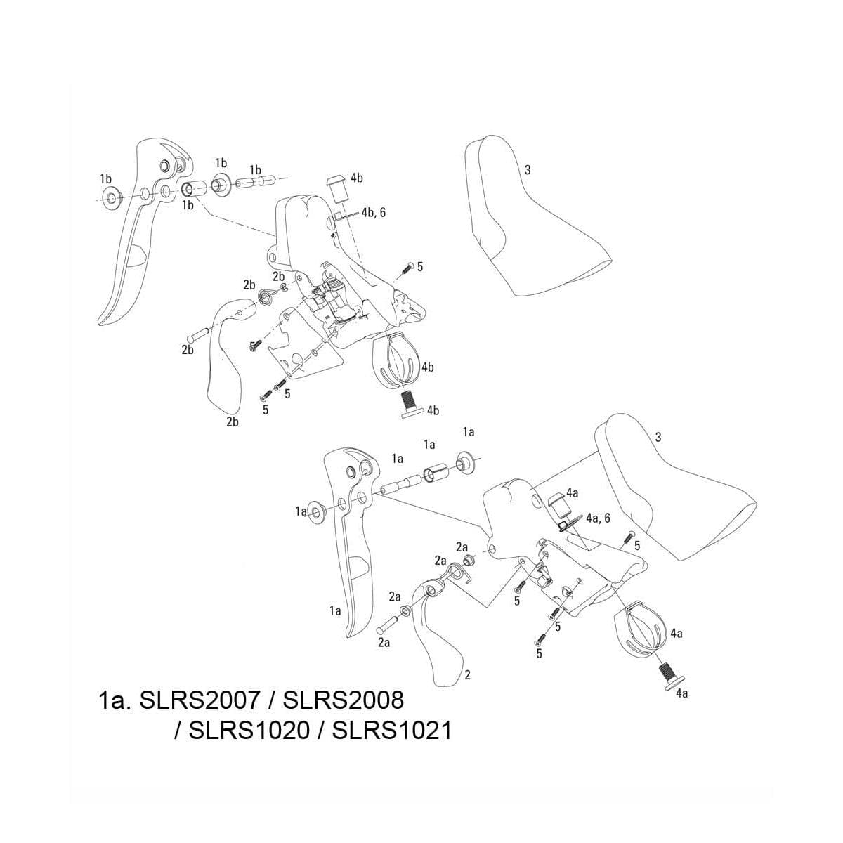 Sram Road Spare - Brake Lever Assy Kit Rival 2011 Left: