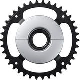 Shimano STEPS SM-CRE50 STEPS chainring; black/silver; 38T without chainguard