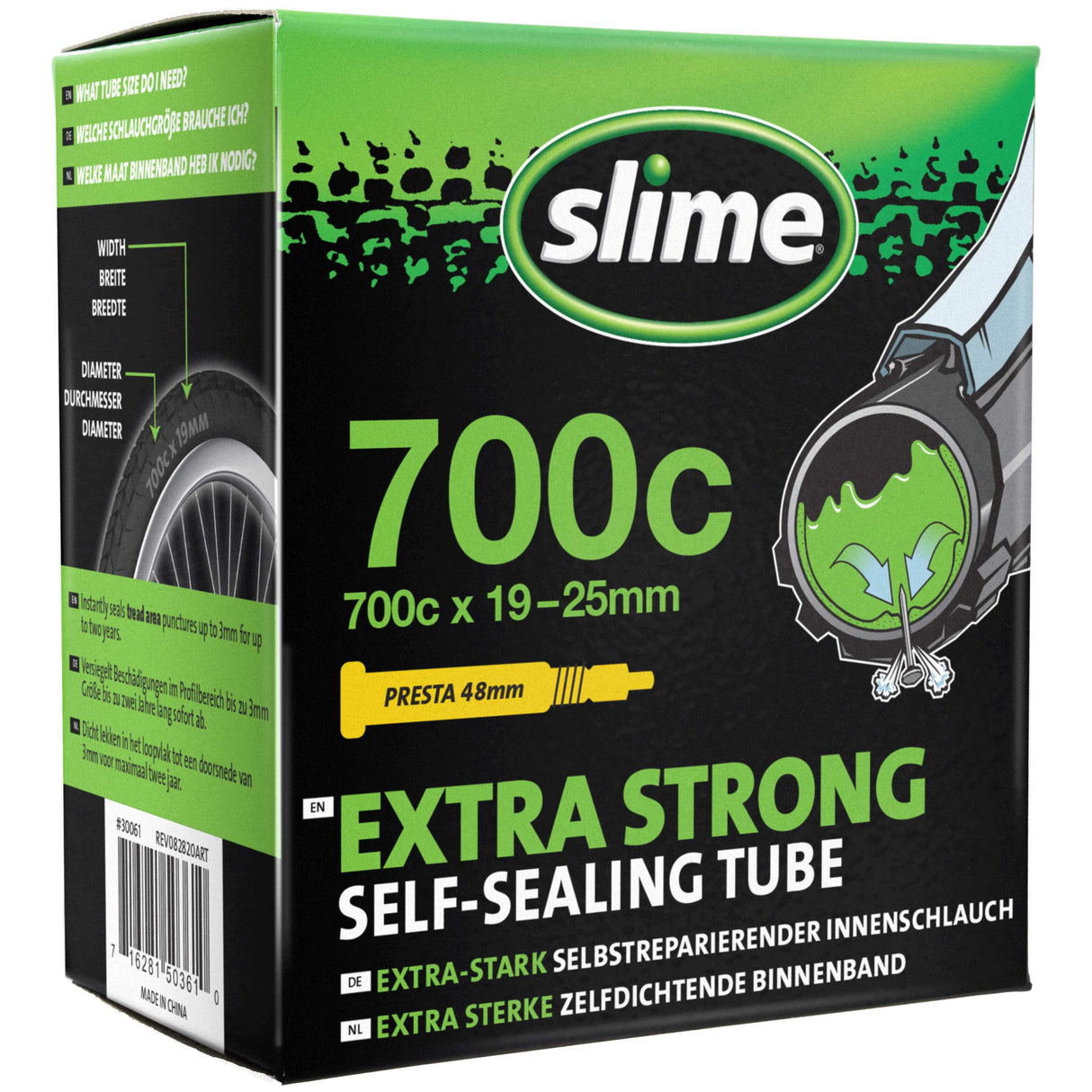 Slime Smart Tube 700x19/25c PV