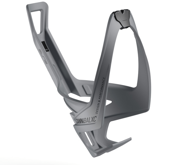 Elite Cannibal XC bottle cage matt grey / black