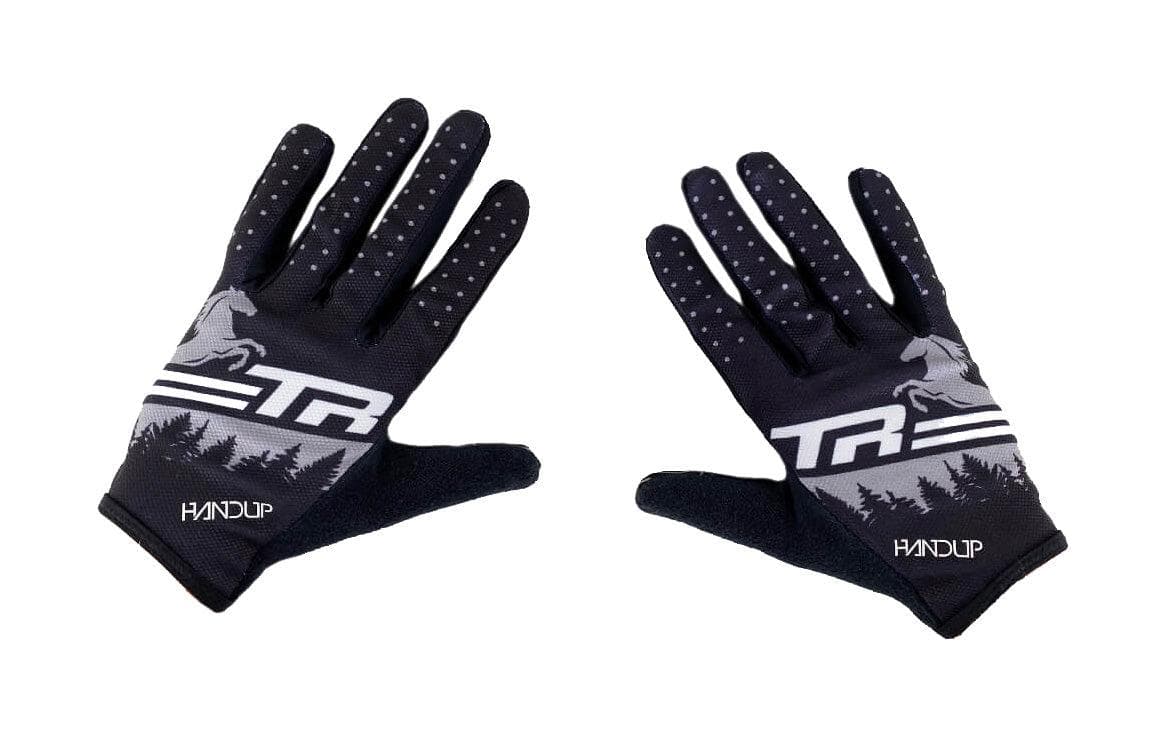 Transition TBC - Giddy Up Gloves (Large, Black/Grey)