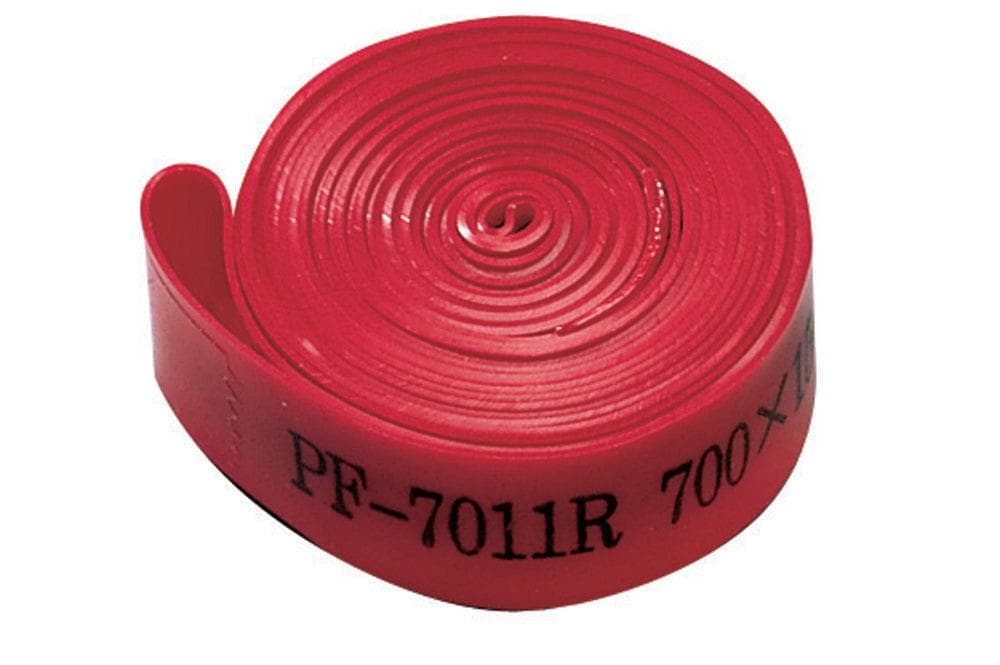 Raleigh Polyurethane Wheel Rim Tape 700C Wheel PairRed